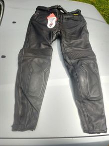 leather bikers Trousers size 40  "New "