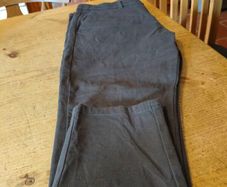Mens Dunne Stores Grey trousers. Tapered leg, waist 38" leg 29".