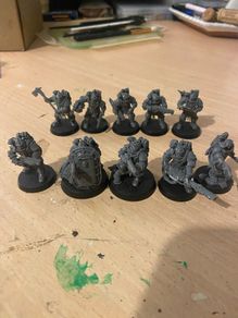 Warhammer 40k Imperial Navy Breacher Team Proxy Squad