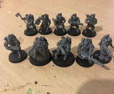 Warhammer 40k Imperial Navy Breacher Team Proxy Squad