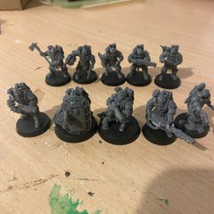 Warhammer 40k Imperial Navy Breacher Team Proxy Squad