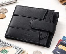 Genuine Leather Wallet Luxury Handmade RFID Secure Wallet
