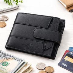 Genuine Leather Wallet Luxury Handmade RFID Secure Wallet