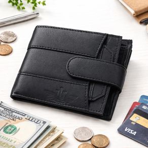 Genuine Leather Wallet Luxury Handmade RFID Secure Wallet