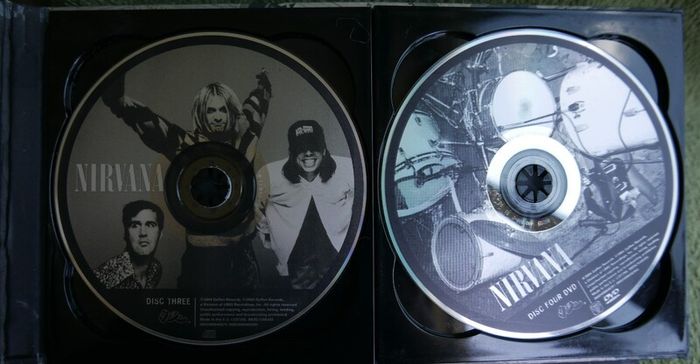 With the Lights Out by Nirvana (4 CD, 2004)