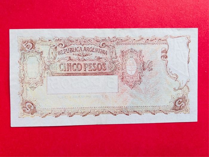Argentina  5  PESOS. 1951  PICK  264  ( A / Uncirculated )
