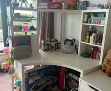 IKEA corner study desk