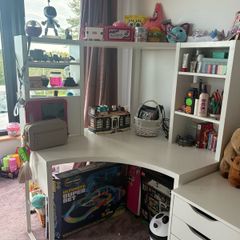 IKEA corner study desk