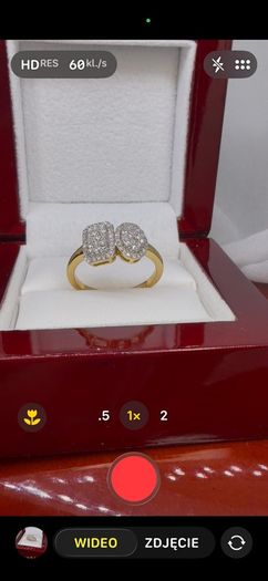 Diamond Cluster Ring