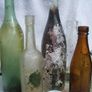 A small lot of vintage glass bottles (free to collect) Image 6