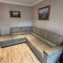 Italian leather corner sofa Image 2