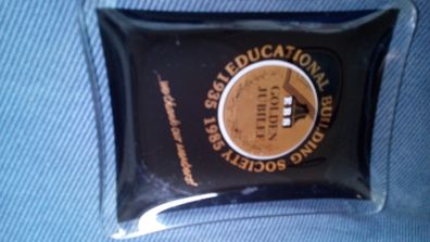 Vintage Ashtray 1985 EBS Golden Jubilee.