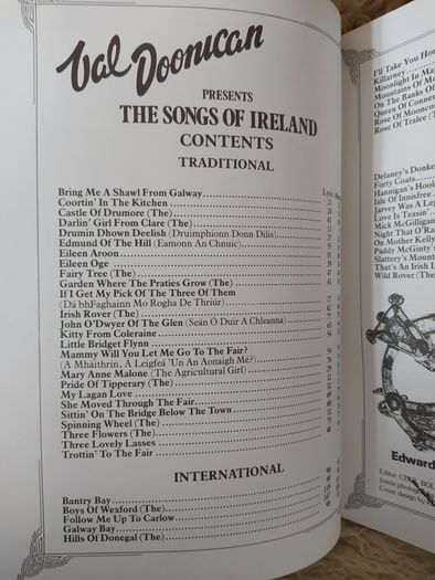 The Songs of Ireland/Val Doonican