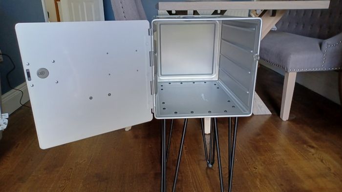 Brand new Air Italy Galley Box Airline Plane Atlas Storage Side Table Handmade