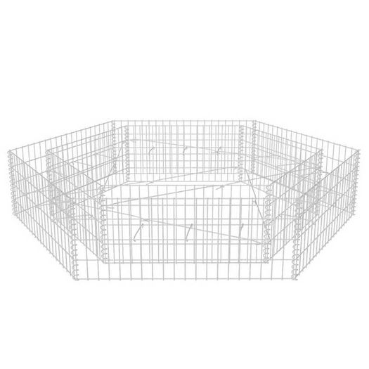 Hexagonal Gabion Raised Bed