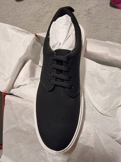 HUGO Men's Allen Derby Sneaker Black EU 43