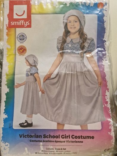 Victorian School Girl Costume size 10-12 yrs