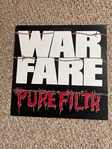 Warfare "Pure Filth" vinyl