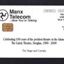 2000 Isle of Man UK3/ 33 units The Stage and Curtain (Siemens - S37) Phone Card Image 3