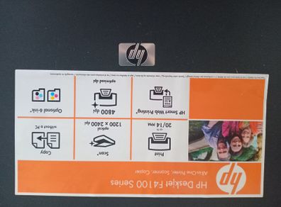 HP Deskjet F4 100 Series All in One Printer Scanner.