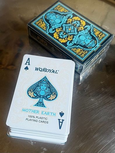 Plastic playing cards