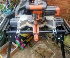 Sliding Mitre Saw with Evolution Stand