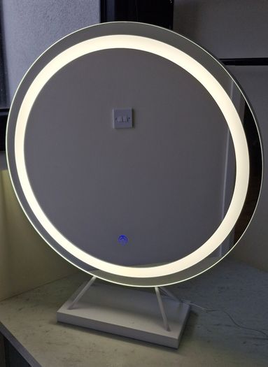 Mirror backed lit 3 light types