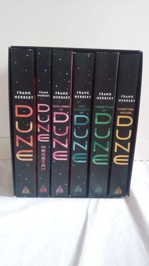 Dune Series Boxset by FRANK HERBERT Books 1-6 (Paperback) (Collection Only)