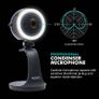 Movo WebMic Pro HD - All-in-One 1080p Webcam, Mic & Ring Light Image 3