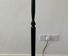 Black Floor lamp base