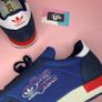 Premium Adidas Navy Blue White Red Image 3