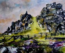 skelligs watercolour