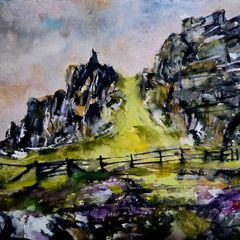skelligs watercolour