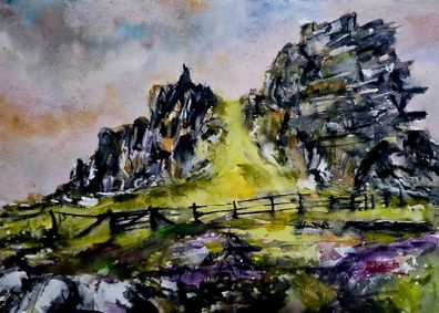 skelligs watercolour