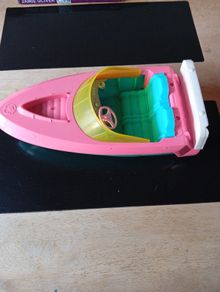 Barbie boat