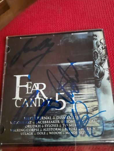 Fear Candy 51 CD  - 2008 - Autographed by Alestorm
