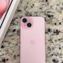 iPhone 15 128gb PINK mint like new Image 3
