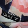 QUIZ navy floral bardot dress Sz 14UK - Rrp 55 (New) Image 4