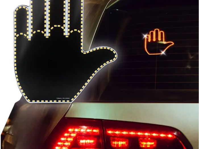 Hand Gesture LED Finger Light for Car
