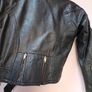 vintage new genuine leather womens biker jacket Image 7