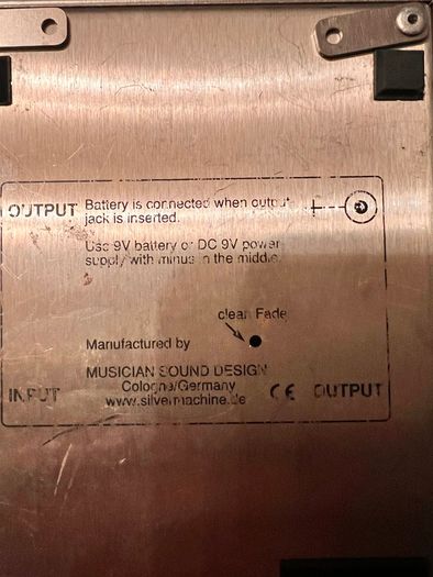 Silver Machine Earth Quake BASS Wah Wah