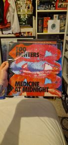 Foo Fighters Medicine At Midnight Record Signed By Chris Shiflett