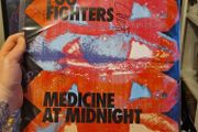 Foo Fighters Medicine At Midnight Record Signed By Chris Shiflett