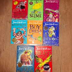 Bundle of 8 David Walliams books, excellent condition