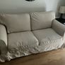 IKEA Ektorp 2 Seater and Footstool Image 2