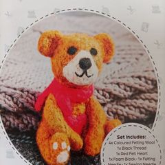 Needle Felting kit "bear"