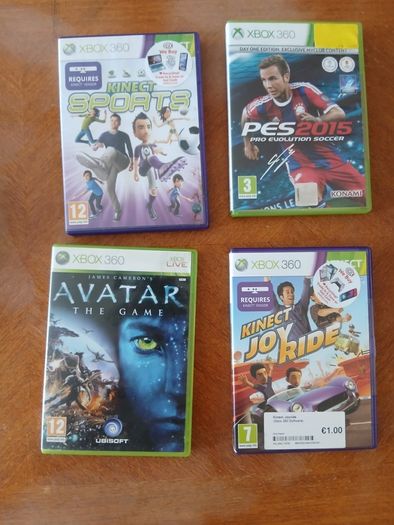 Xbox 360 with Games and Kinect