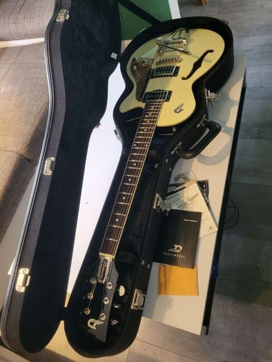 Duesenberg Starplayer TV Everest White Semi-Acoustic Guitar