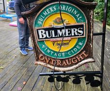 Original Bulmers Vintage double sided sign