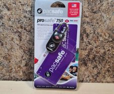 PACSAFE PROSAFE 750 luggage lock anti theft travel gear lock and keycard BRAND NEW
